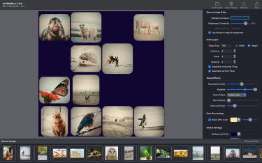 GridGallery - Small Grid, Effects applied