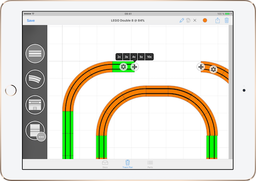duplo train layouts
